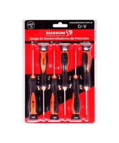 BIASSONI - SET DE 6 DESTORNILLADORES DE PRECISIÓN